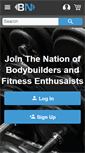 Mobile Screenshot of bodybuildingnation.com